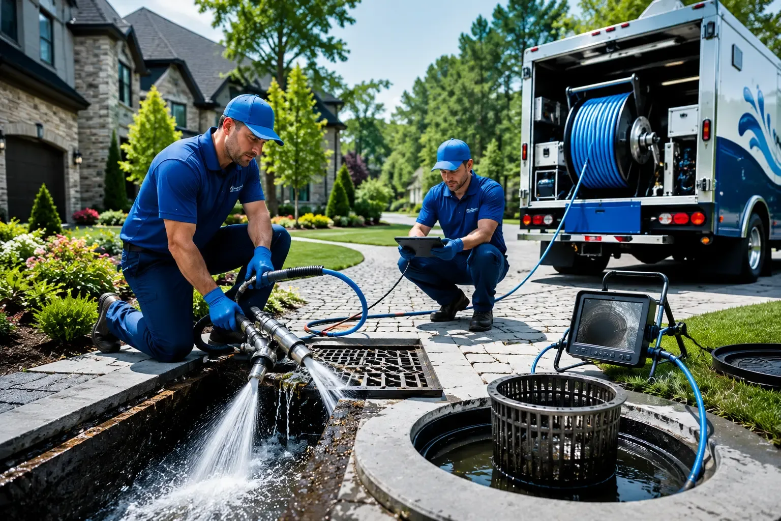 Local outdoor drain cleaning professionals in Lowell, MA